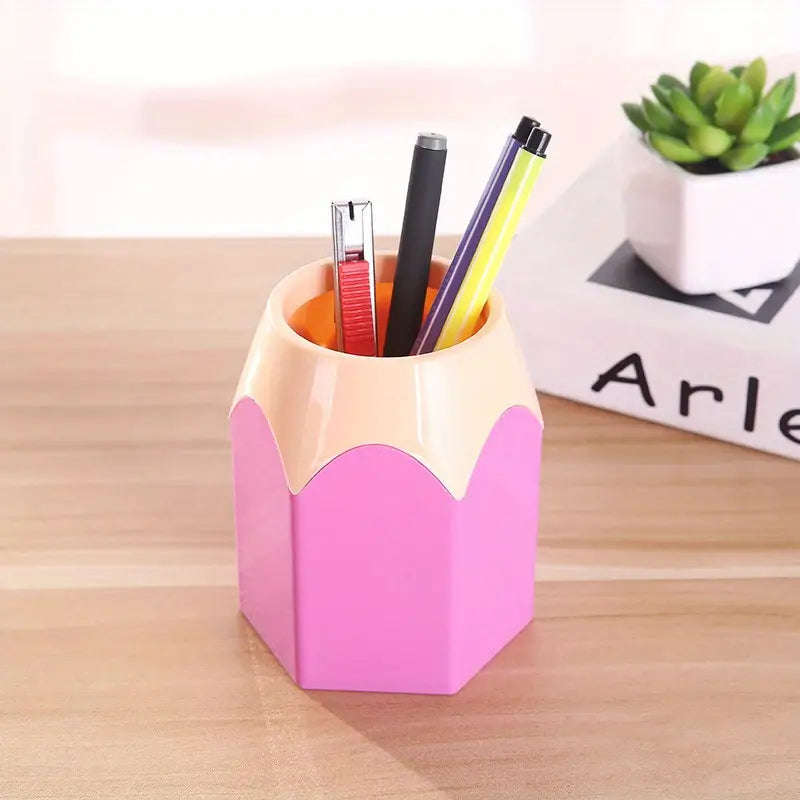 Cute Desk Pencil Holder