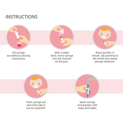 Choke-Proof Baby Medicine Syringe